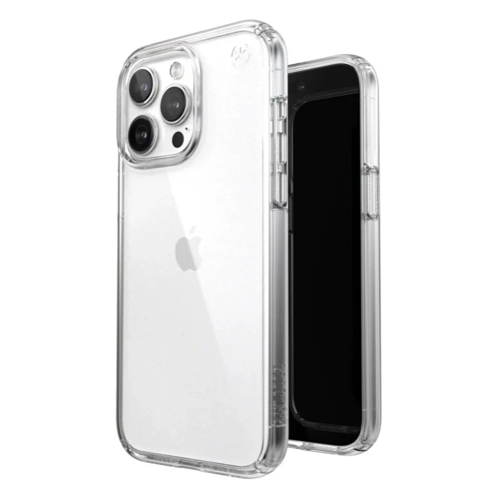 Speck Presidio Perfect-Clear iPhone 15 Pro Max‎ Case 13ft Drop Protection Clear